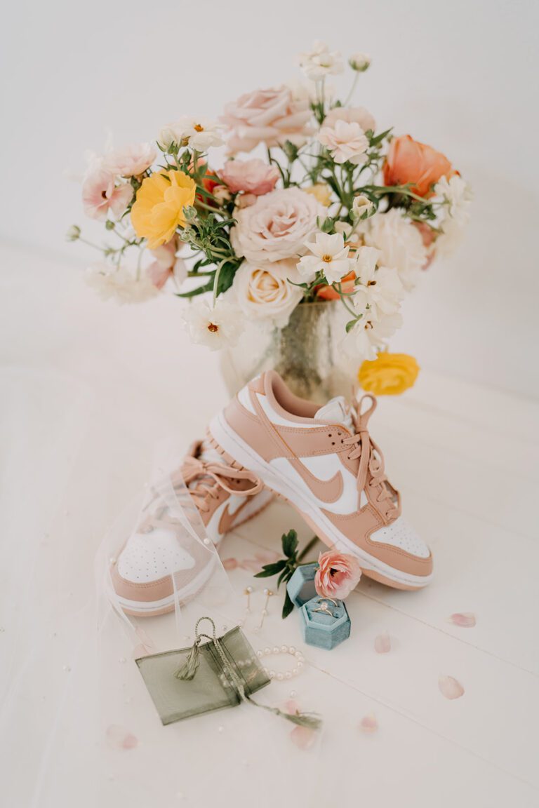 The bride's bouquet, Nike shows, and reffing rings